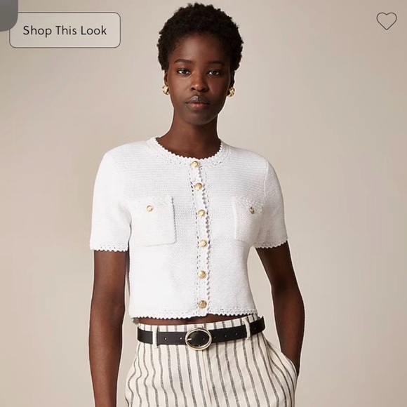 J. Crew Sweaters - NWT J. Crew Short-sleeve sweater lady jacket Size X Small $138